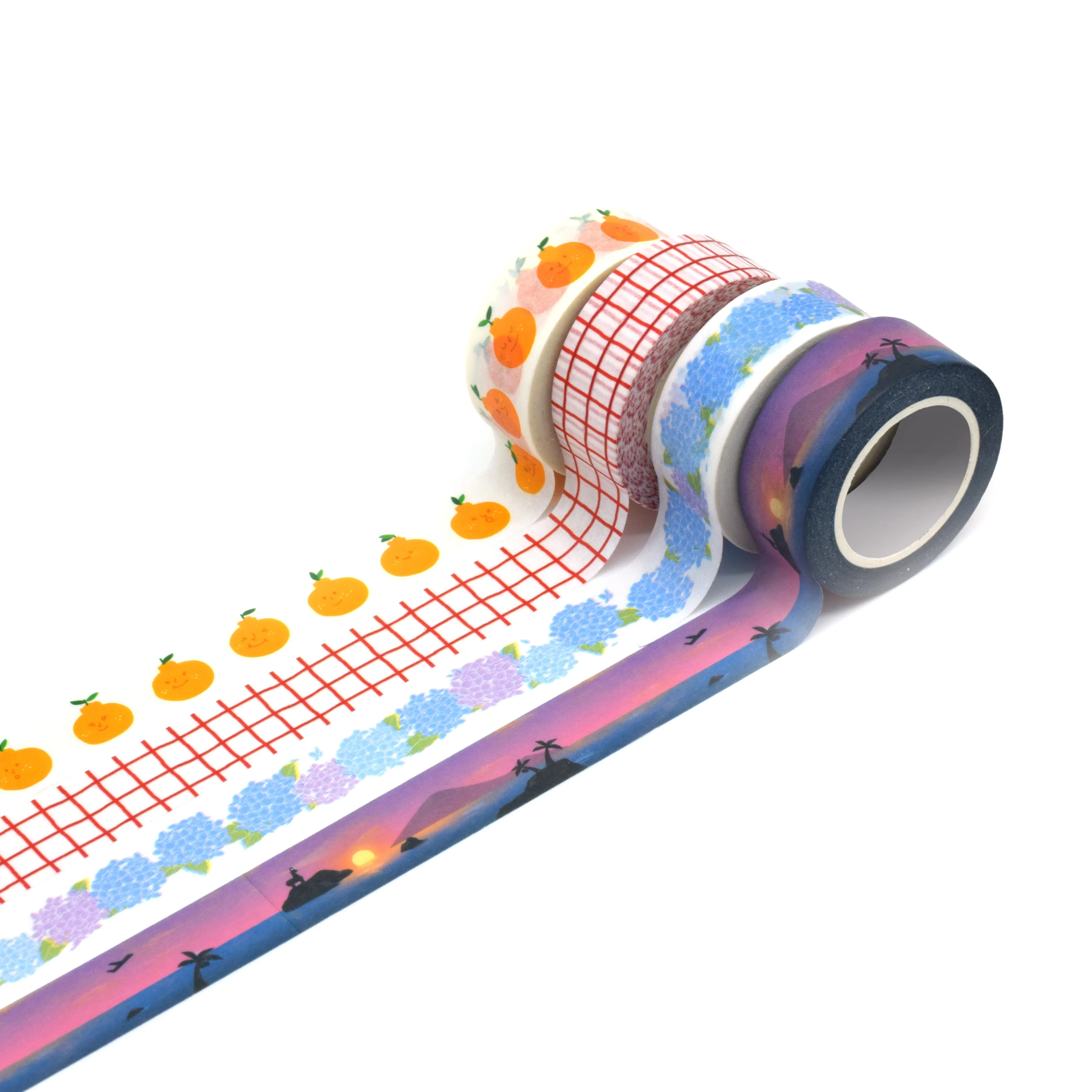 Custom Colorful Washi Tape Supplier Low Moq Manufacturer