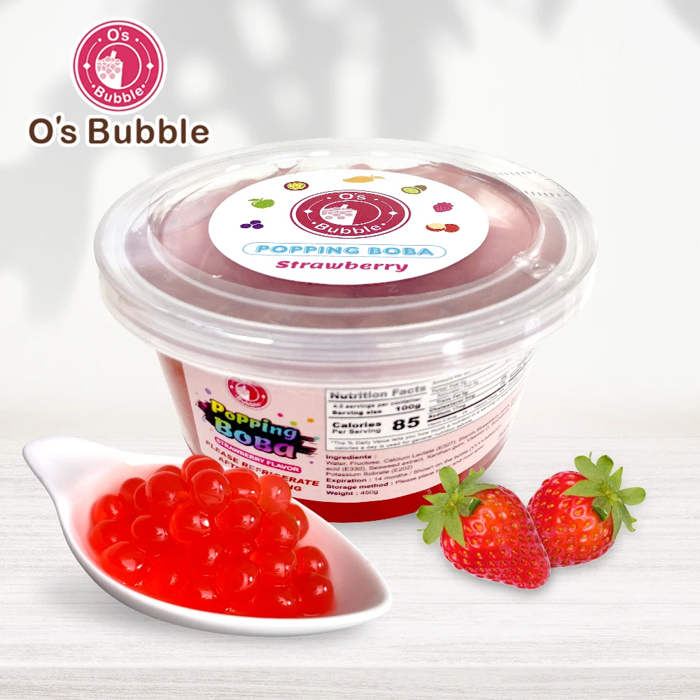 Os bubble pop ball, тайваньский поппинг boba 450 г от поставщика, товары по запросу