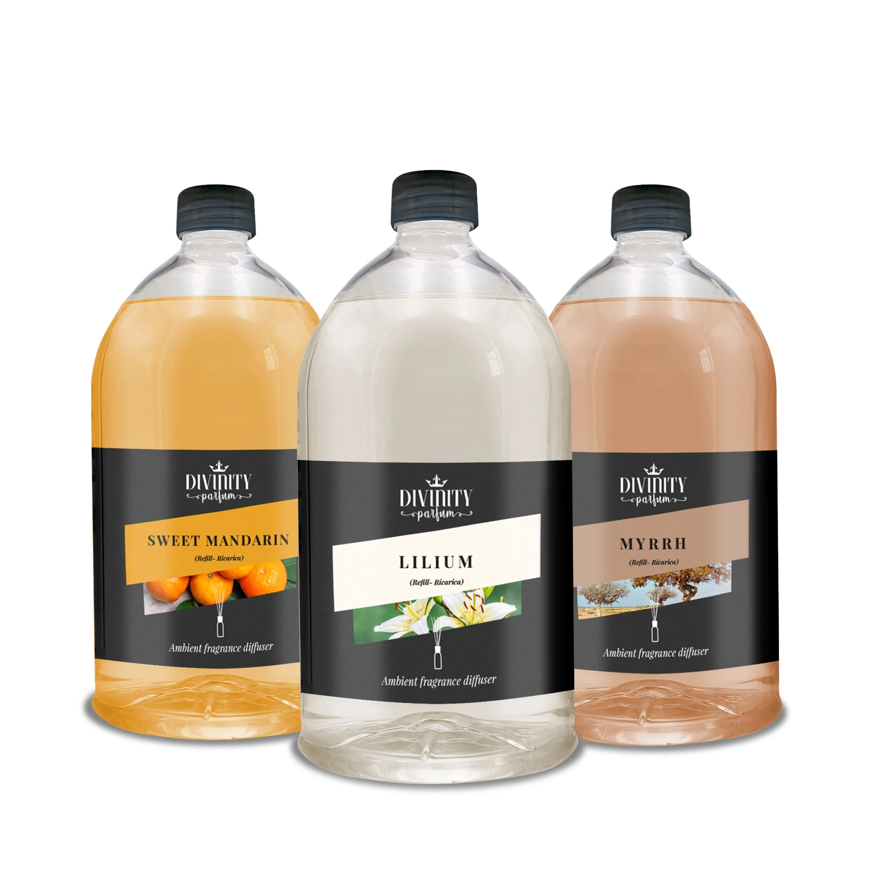 Top quality Italian reed diffuser Talc exclusive line fragrance refill for wholesale home fragrance