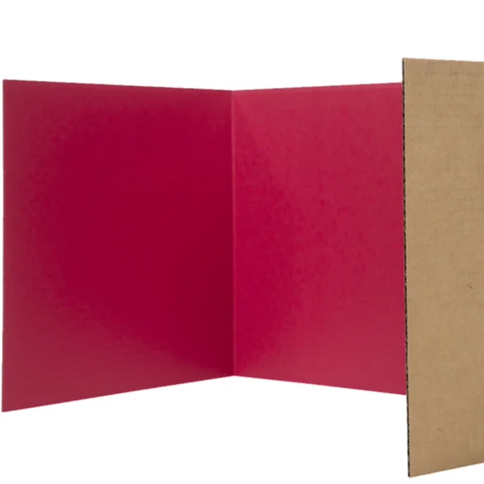 Display 18 x 48 1 Ply Red Project Board Bulk Pack of 24  Turn Any Presentation from ok to A+