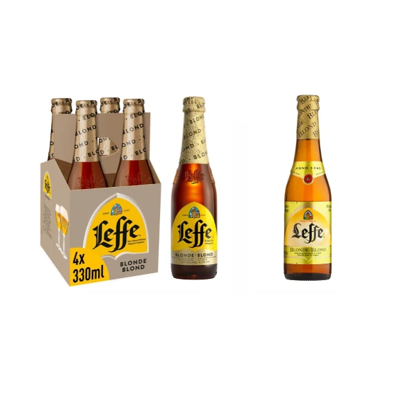 Оптовая продажа светлое пиво Leffe 6X бутылка 330 мл для продажи