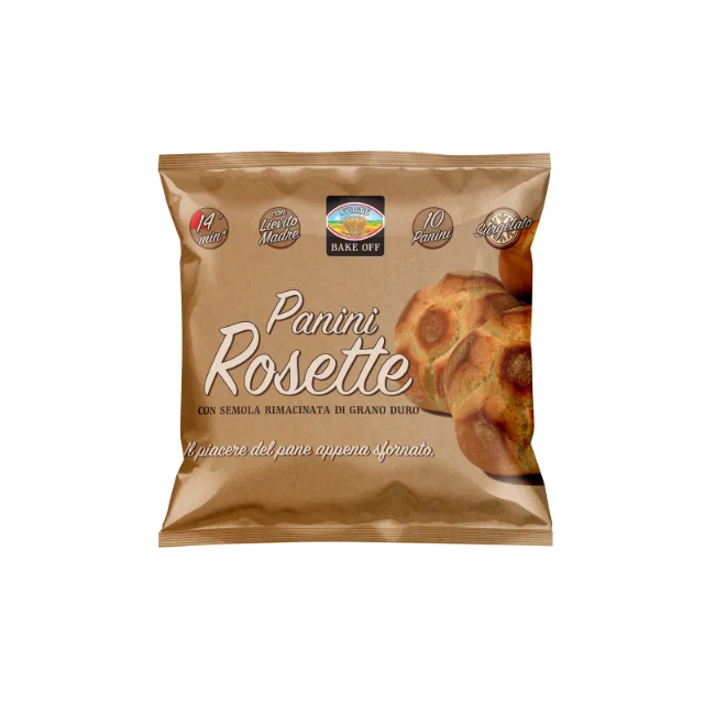 
 Высшее итальянское качество пар запеченный 10x50 г пшеничная семена замороженный хлеб розовато-образный рулон для поставщика  