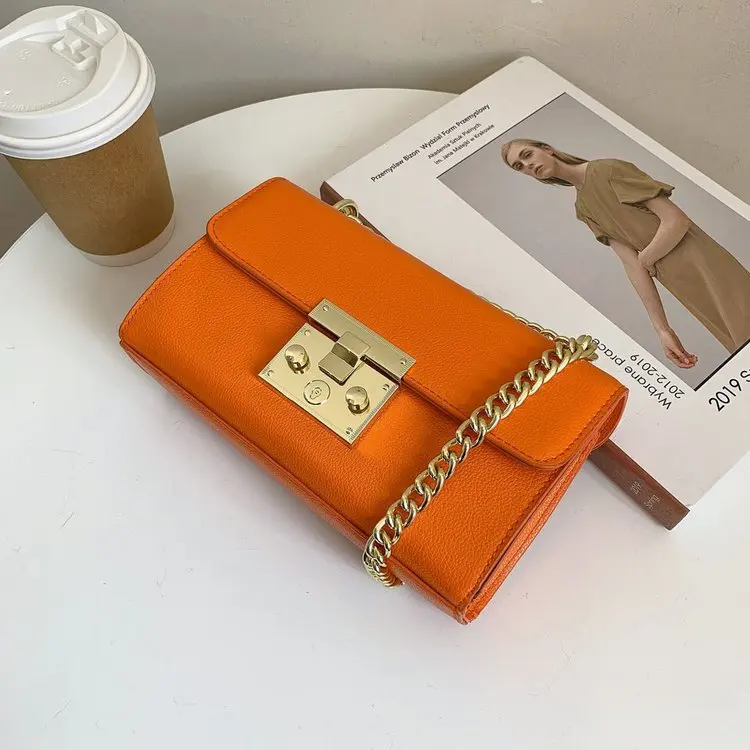 Small bag female summer new Korean Fashion Chain Handbag Candy small fresh One Shoulder Messenger Bag