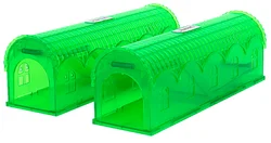 X-PEST Indoor Clear Plastic Automatic Mouse Catcher Rodents Cage AR09 Mice Rat Pest Control MouseTrap Live Mouse Trap Box