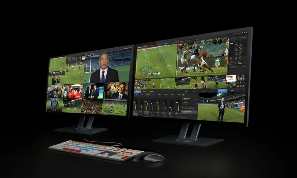 Professional video Live Streaming Software Latest Blue US;23161 Kaem-software