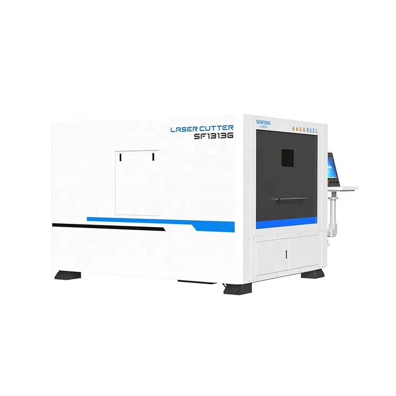 SF1313G 1000w 1500w Fiber Laser Cutting Machine Stainless Steel Mild Steel Aluminium Fabrication