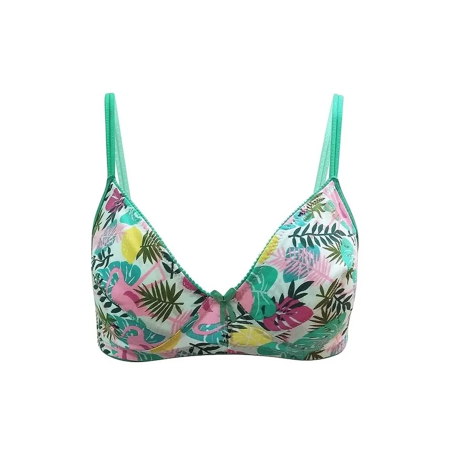 Direct Factory High Quality Custom Design Seamless Wireless Push Up Lingerie Sexy Printed Bra For Ladies From Bangladesh