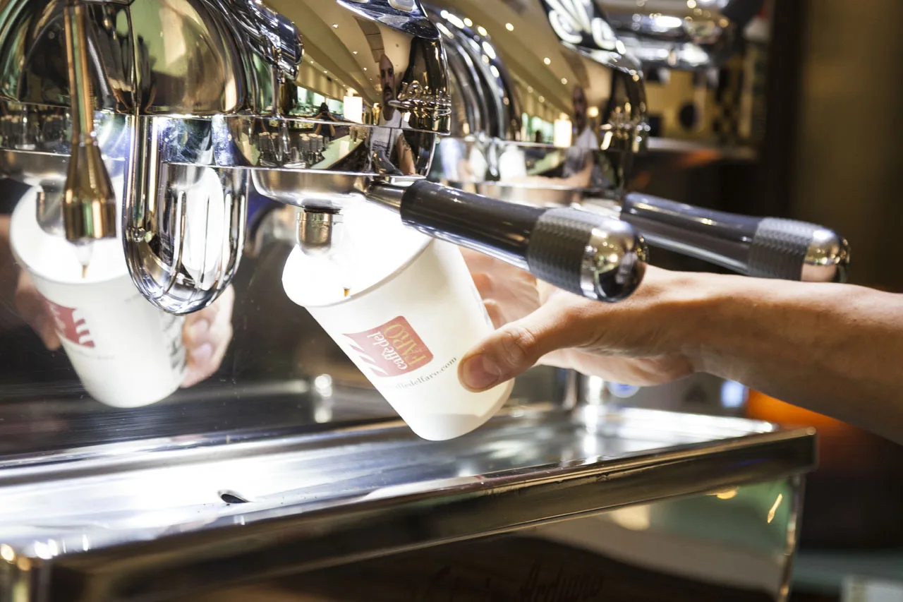 Дополнительная и золотистыми кафе del Faro Профессиональный Обжарка класса люкс кофе в капсулах журнальные столы кофе капсулы современный