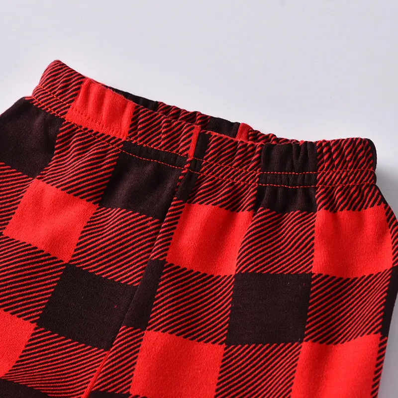 Wholesale Winter Girls Boys Christmas Pajamas Sets Toddler Baby Cotton Outfit Clothing Kids Pyjamas Set Children Clothing