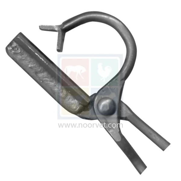 Blacksmith Tongs FAIR TONG Corbin Steel. Black Costed Blacksmith Tongs