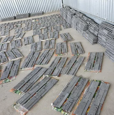 High Quality Basalt Lava Stone Wall Cladding Tiles for Living Room Best Service from Vietnam