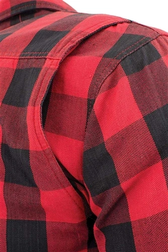 flannel shirts for women aramid lining and CE armor