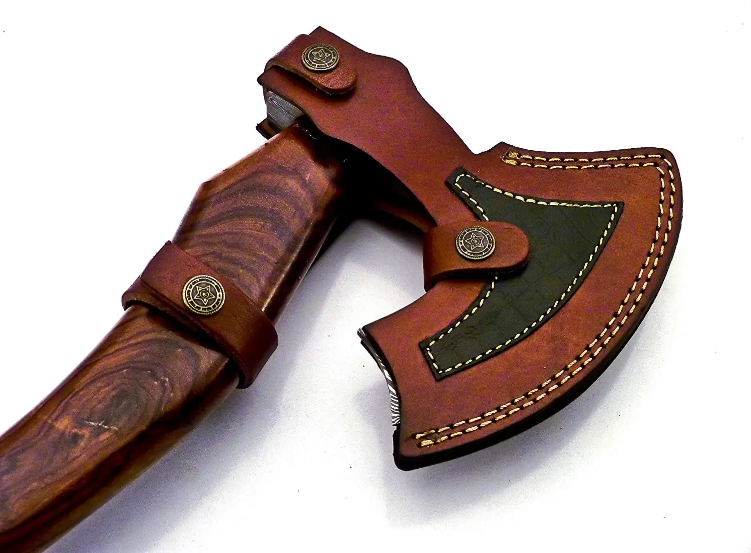 High Quality Damascus Steel Forged Axe Hatchet Head Viking Bearded Handmade Axe Made With High Quality Material 2022 Collection