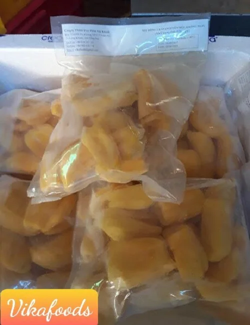 Supplying frozen jackfruit puree/paste from Vietnam with best price_Vikafoods (+84983028718)