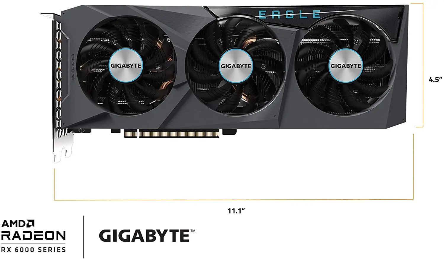 2021 Radeon RX 6700 XT Eagle 12G Graphics Card