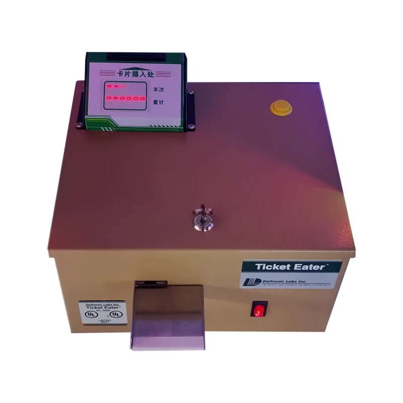 Hotselling Amusement Park Card Management System Arcade Game Machine Counter Desktop Mini Ticket Eater For Game Center For Sale