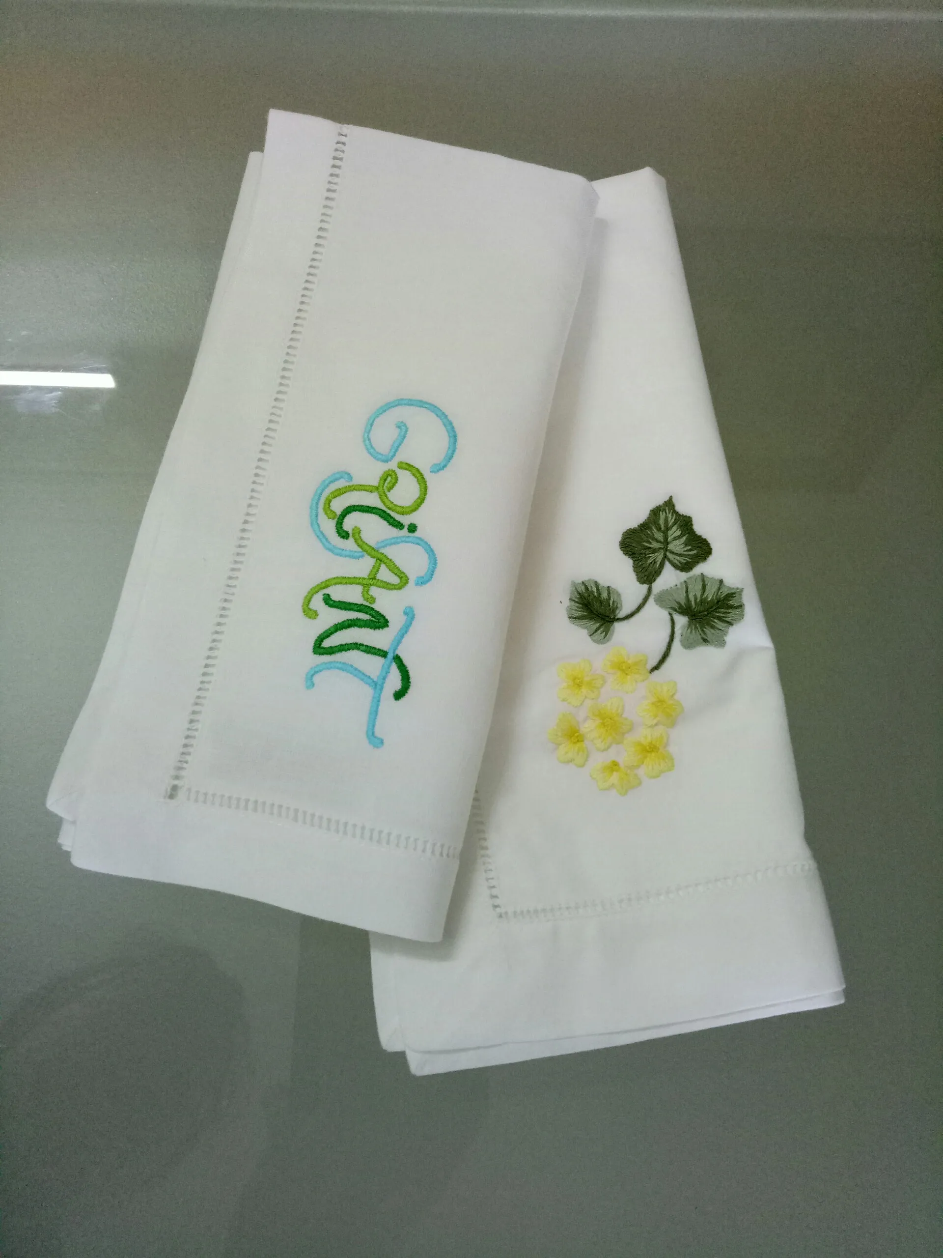 Ручная вышивка для ресторана