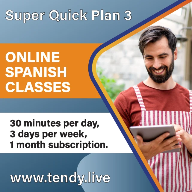 
tendy.live: Online Spanish classes with native-Spanish speaking teachers, ready to teach Spanish. 