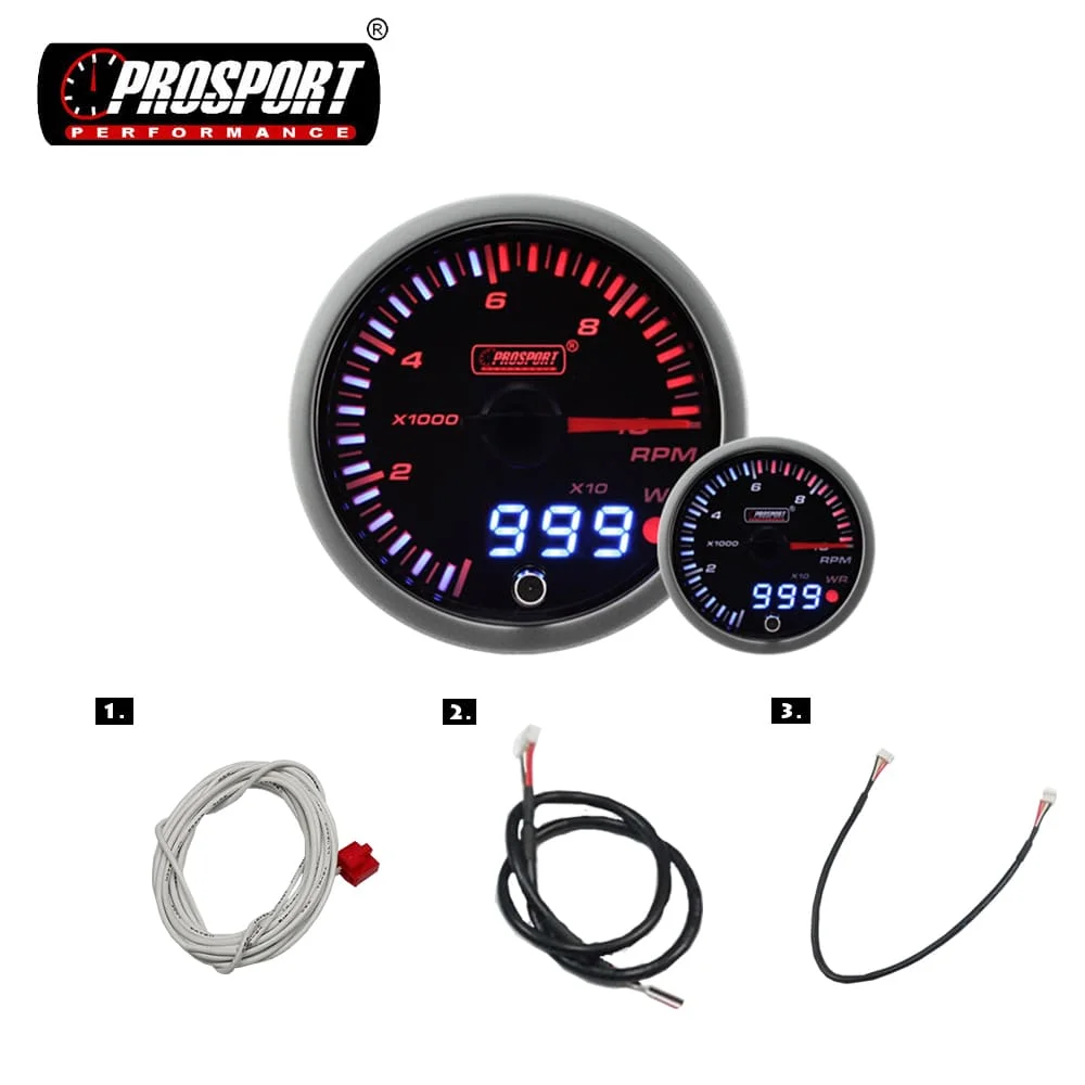 60mm Electric Fuel Press Pressure Gauge PSI BAR Taiwan Made Car Parts