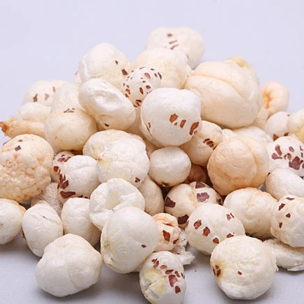 Best Quality Indian organic Flavoured Makhana fox nut lotus seeds Bulk Box packing Makhana Dried Fruit.