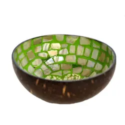 Coconut Lacquer Seashell Egshell Bowls for Kitchen Table Decorate