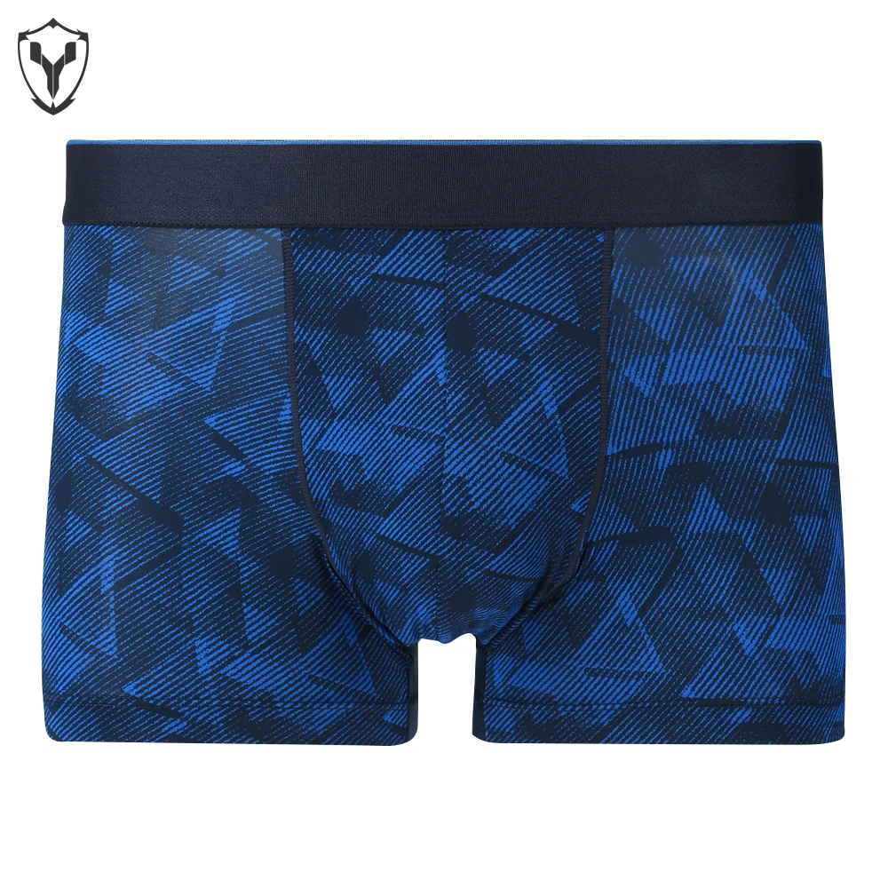  Трусы-боксеры новые модные мужские Бесшовные трусы с индивидуальным принтом логотипа простроченное стильное нижнее белье