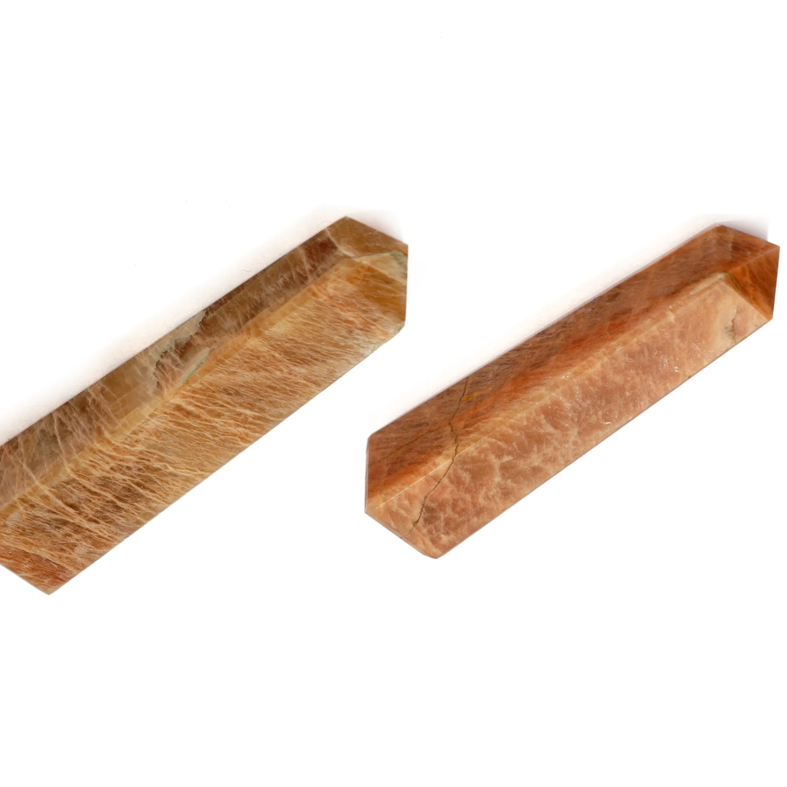 
Best Quality Natural Moonstone Healing Wand Handmade Agate Crystal Gemstone Healing Massage Wands For Sale 