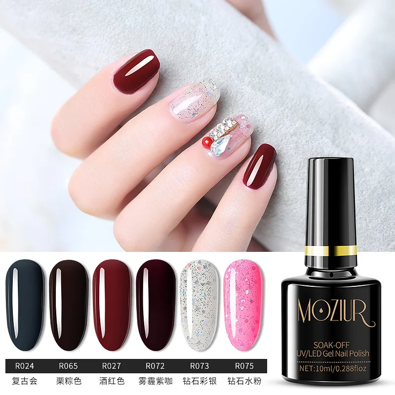 10ml 120 colors  msds certificate salon use nail polish base and top coat