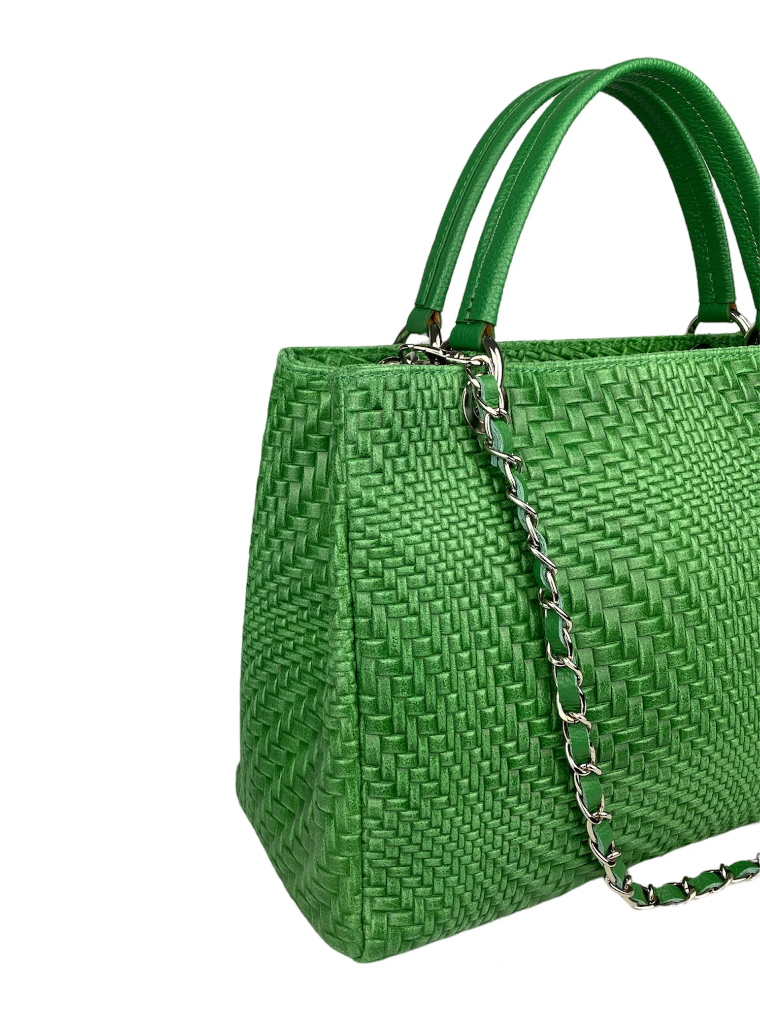 Top Quality Leather Purses and Handbags for women luxury Made in Italy Shoulder Ladies bag Vanessa