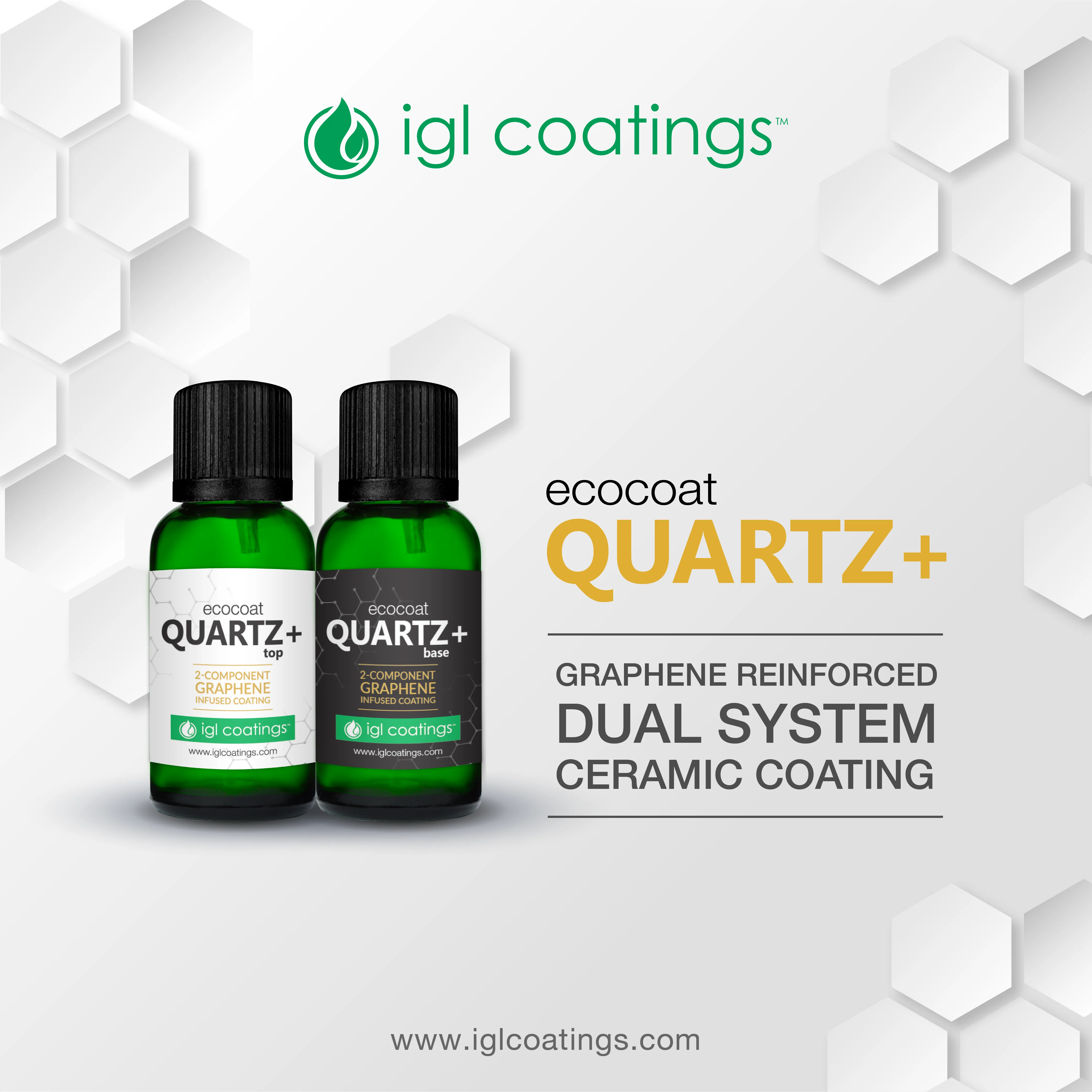 
Extreme 9H Hardness Nano Liquid Ceramic Coating Waterproof Protect Car Paint Ecocoat Quartz+ 