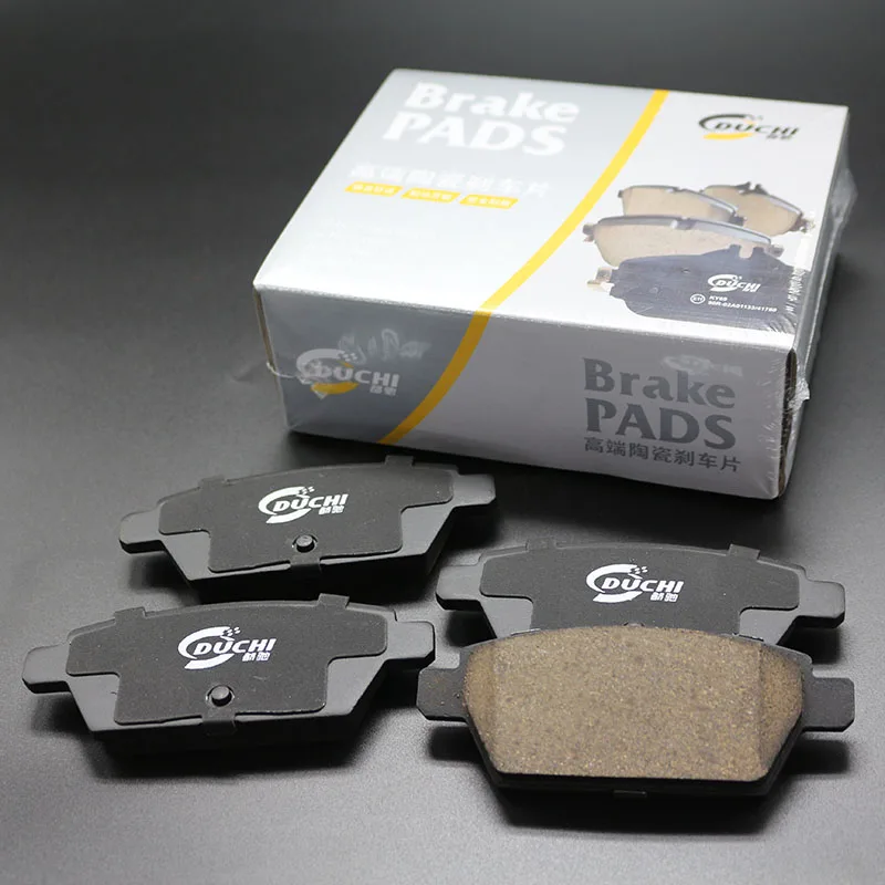 professional car brake pad price high-end brake disc pad produced by no dust ceramic brake pad manufacturers