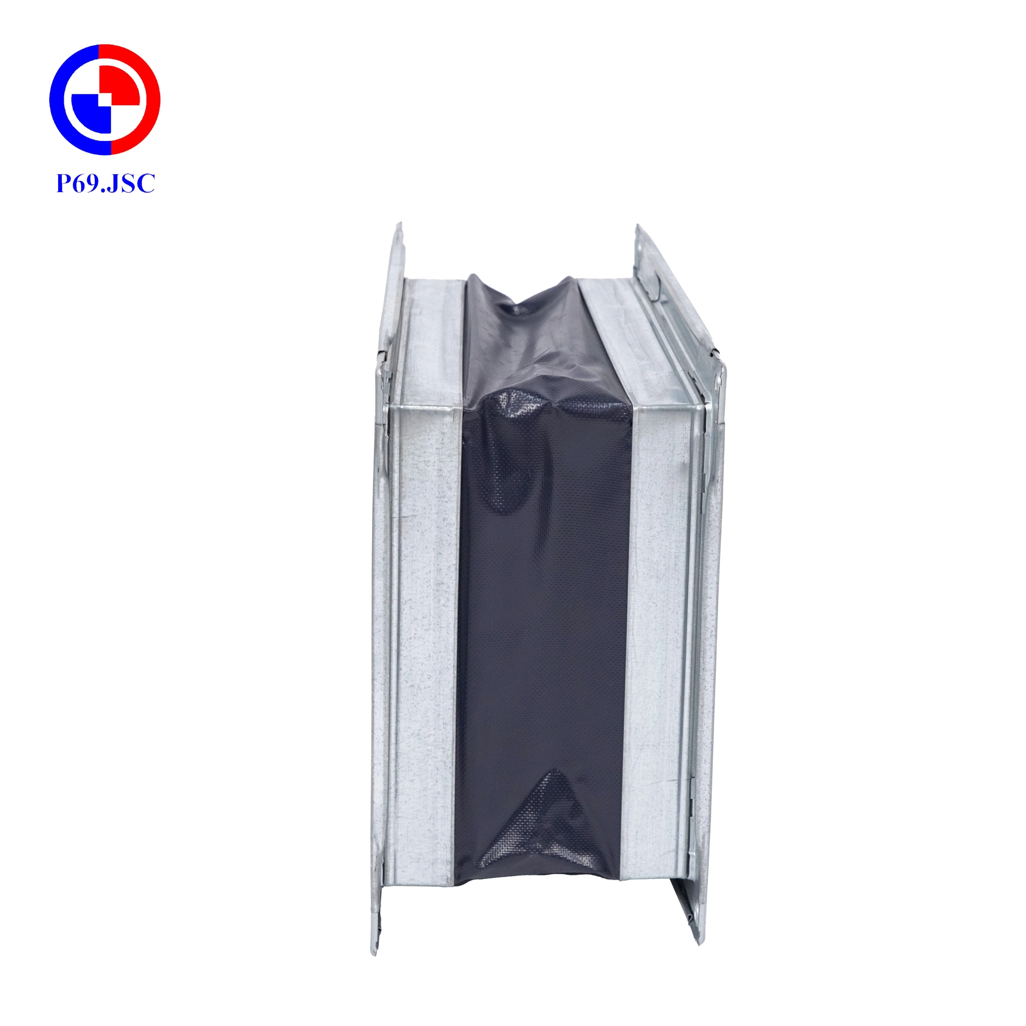 Heat-Resistant Increase Stability Flexible High Quality OEM Canvas Polyester Glass Fiber DUCT COUPLINGS Square Duct Tape PVC P69