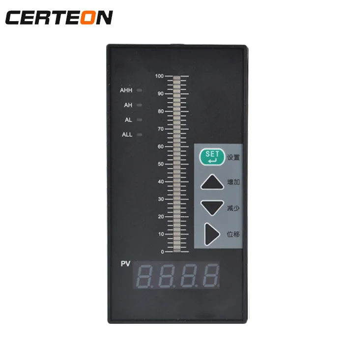 4-20mA digital light column level meter gauge sensor indicator automatic water level controller for Storage tank reaction kettle
