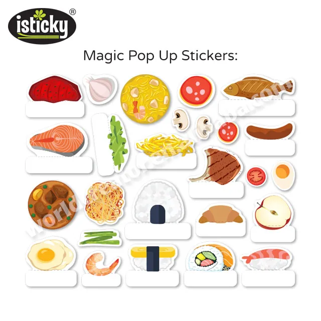 Выдвижная игрушка-книга с едой, персонализированная игровая доска