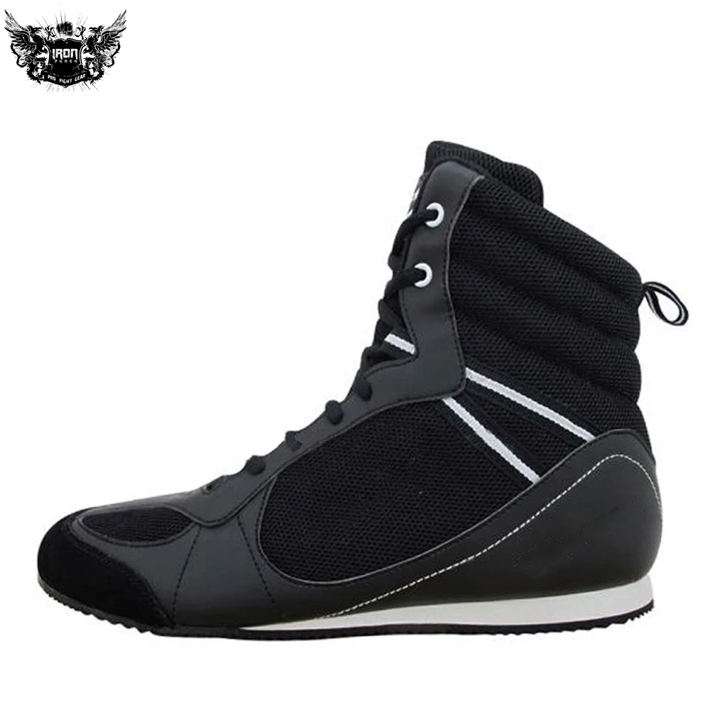 Latest Designs 2021 Breathable Non Slip Shoes Mesh Professional Boxing Shoes Wrestling Shoes for Men & Women