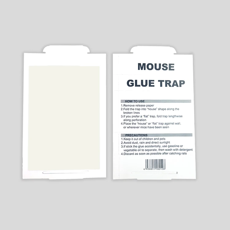 Premium Quality Easy to Use Strong Sticky Baited Mouse Glue Traps