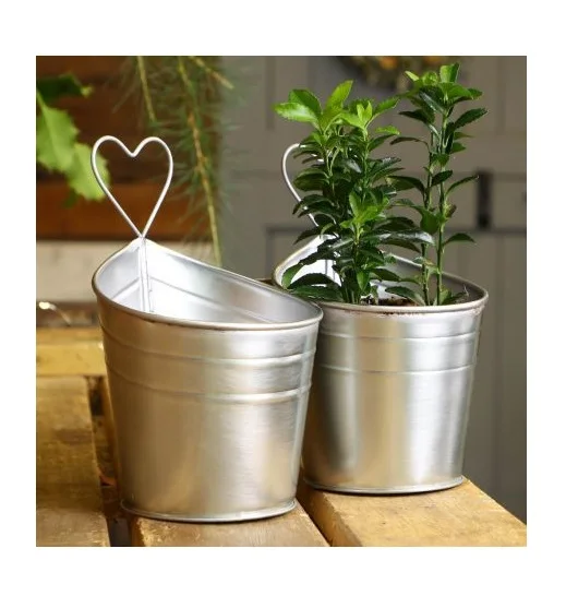 Good Fashion Indoor Outdoor Balcony Wall Fence Plant Stand Metal Hanging Pot Plant Stand Flower Pot From India