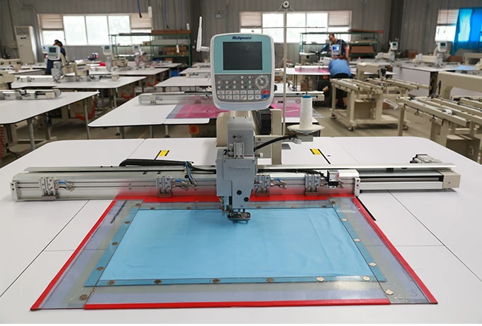 Richpeace automatic computer template sewing machine