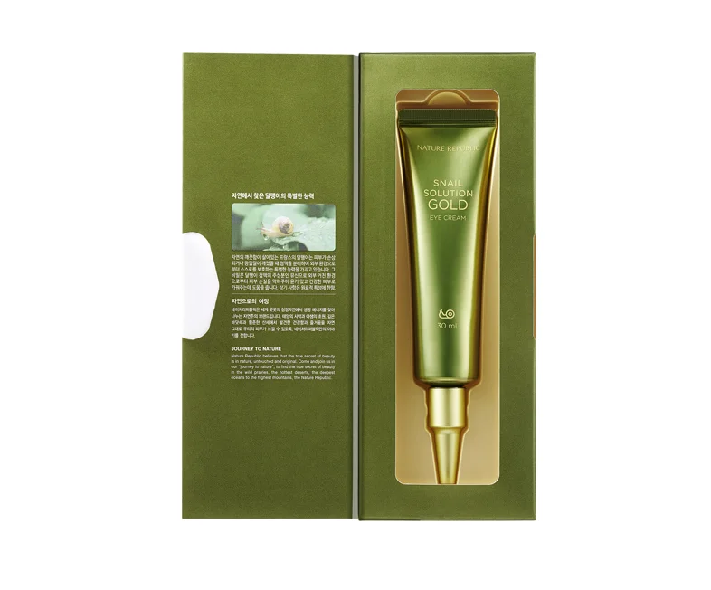 NATURE REPUBLIC snail solution gold eyecream 30ml
