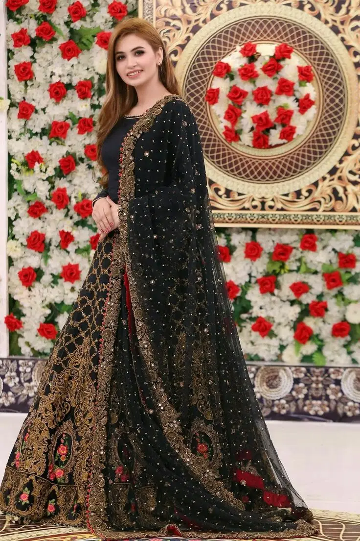 Designer Bollywood Bridal Gown Wedding Dresses India Anarkali Lacha Dress Pakistani Salwar Kameez Online Shopping India  2022