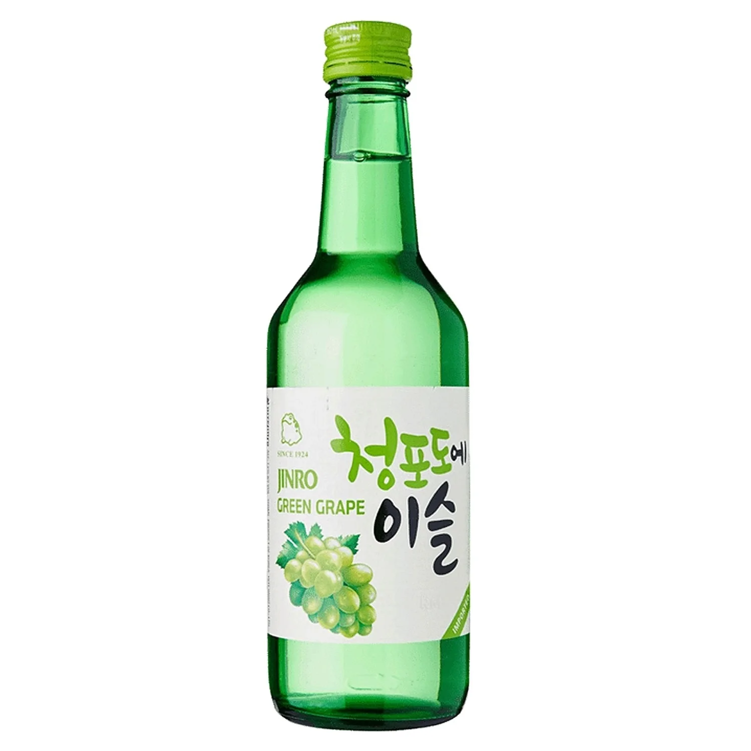  Стеклянная бутылка для спирта Soju питательная клубника в корейском стиле хорошего качества 16.9%
