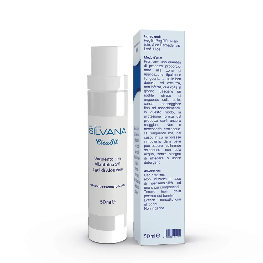 Сделано в Италии, цикасил 50 мл, уход за кожей ребенка Silvana для ригенерации, ремонта и увлажнения кожи ребенка