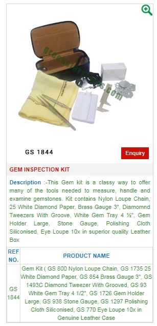Gem Inspection Kit Jewellery Making Tools - Jewelry Tools