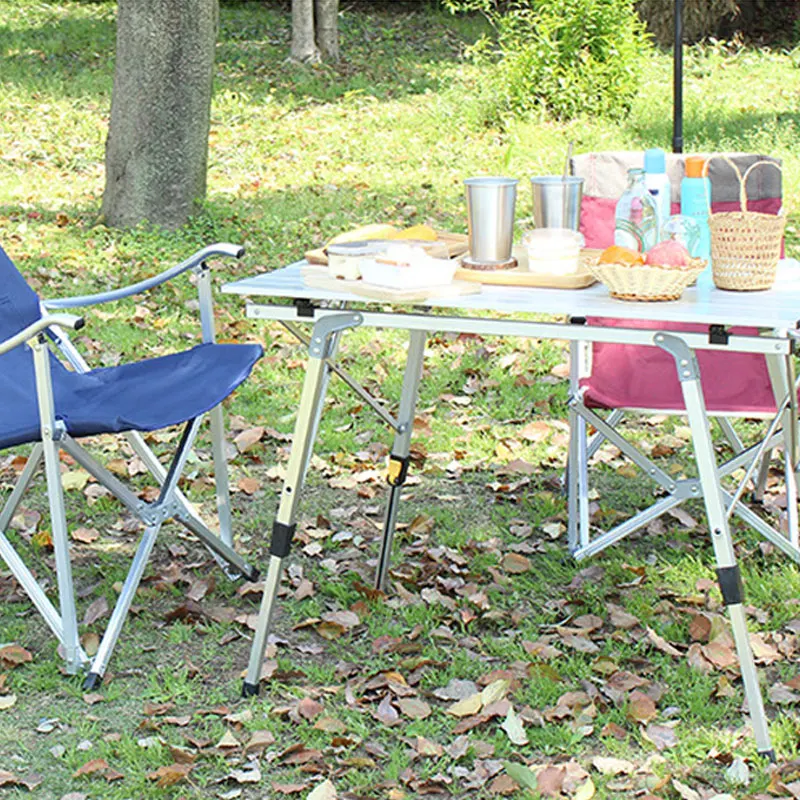 Customisable Manufacturer New Multi Portable Wood BBQ Outdoor Folding Table Camping