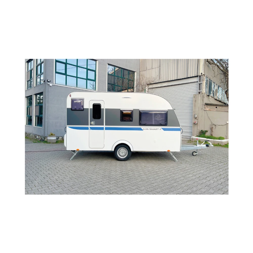 Европейский стандарт 4 человека модель Smart S алюминиевый композитный RV легкий 06 туристический трейлер для кемпинга на колесах