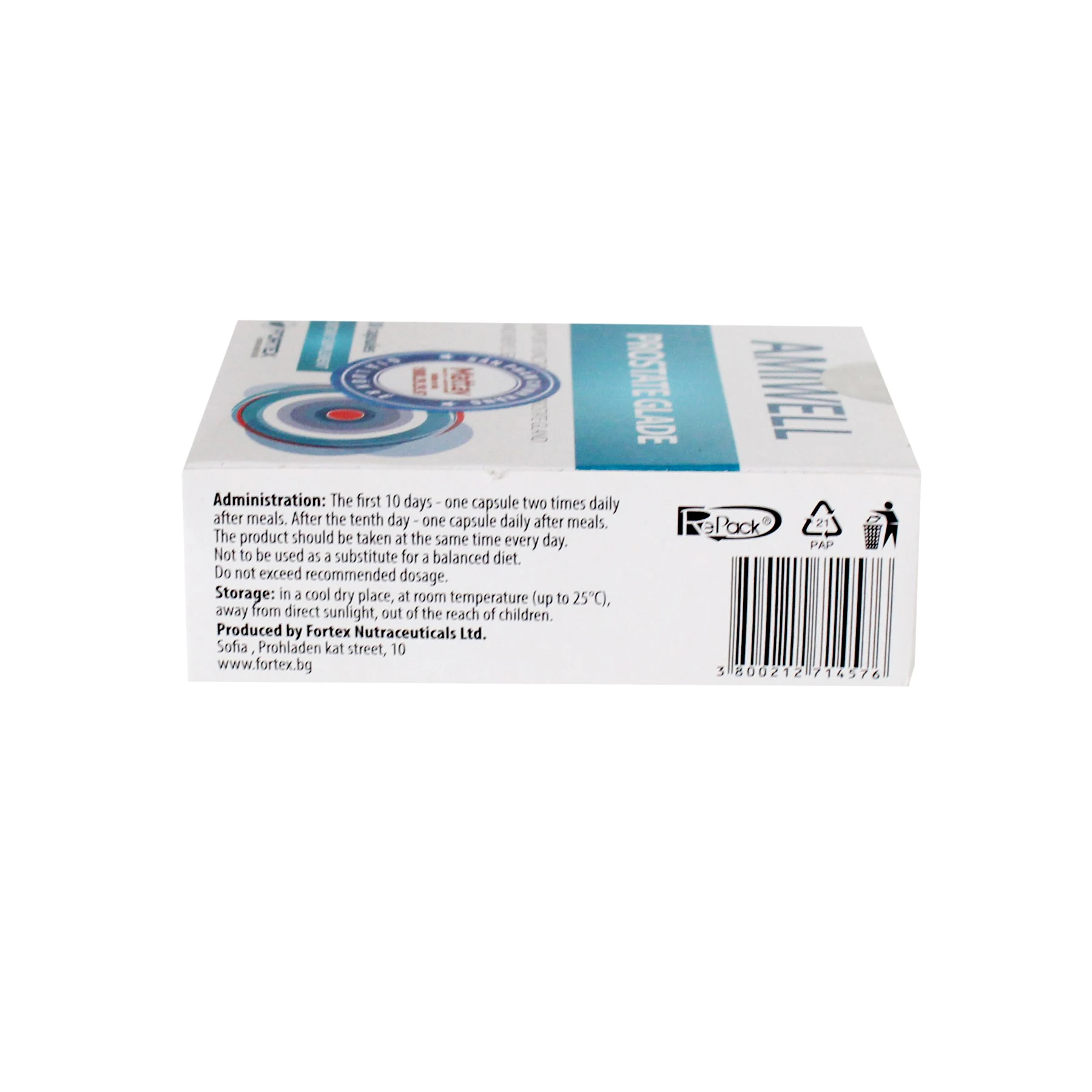 
Amiwell - Supports prostate function 