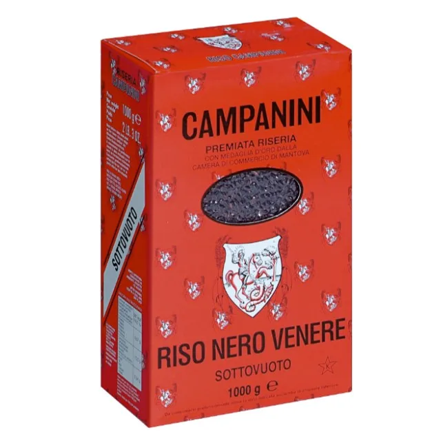 
BEST QUALITY Venere Black Rice Vacuum Packed 1kg ITALIAN ORIGIN 