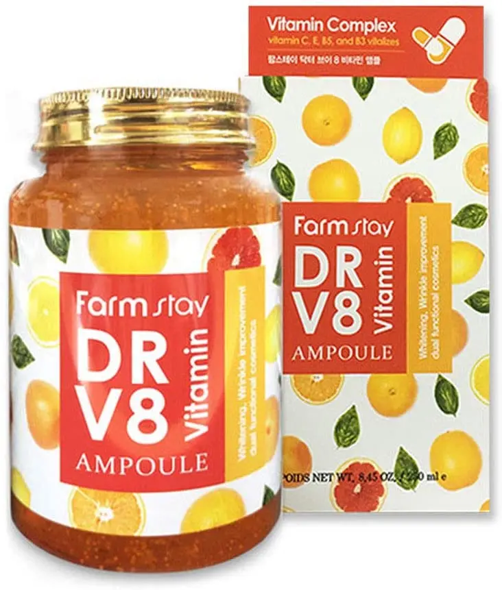 
FARM STAY Collagen & Hyaluronic Acid All In One Ampoule 250 ml Supply wholesale Farmstay All products korean Cosmetics 
