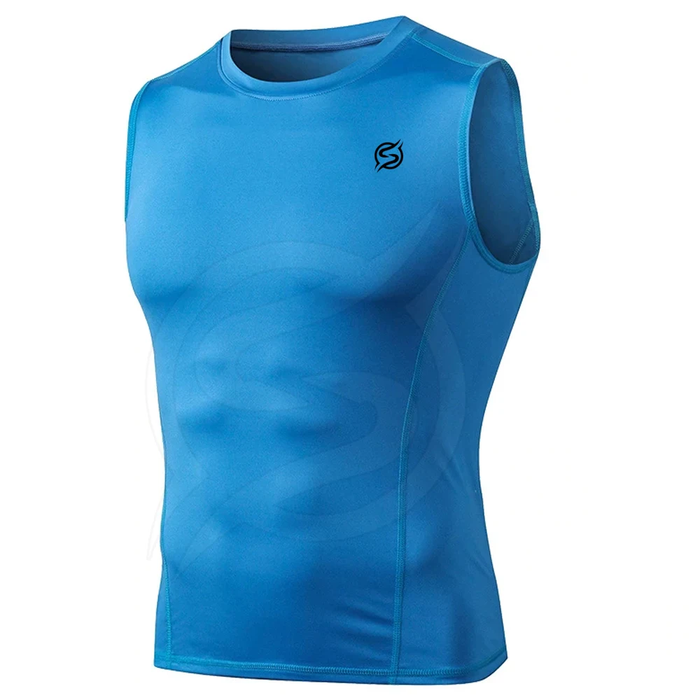 Men Tank Top Wholesale Gm Fitness Seamless Quick Dry Singlets Tees