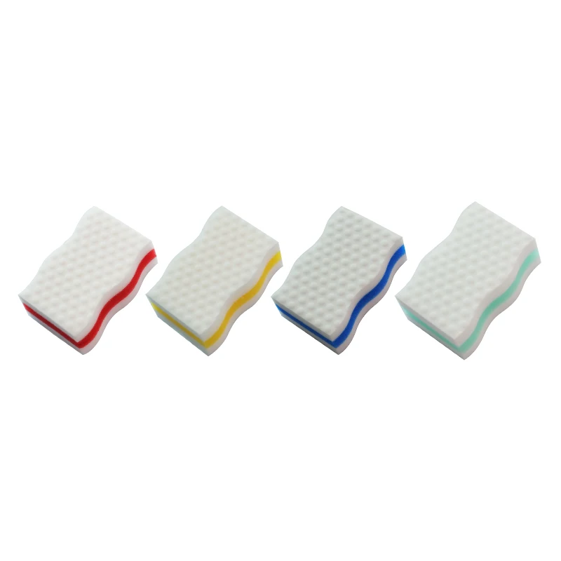 Commercial household cleaning supplies manufacturer eco friendly urethane dish wash magic nano scrub sponge kitchen